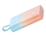 Baseus Powerbank Popsicle 5200mAh 20W z  kablem niebiesko-pomarańcz - 1502077 - zdjęcie 4